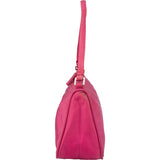 Prada Pink Nylon Triangle Handbag