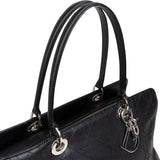 Christian Dior Stitching Leather Cannage Handbag