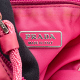 Prada Pink Nylon Triangle Handbag