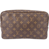 Louis Vuitton Canvas Monogram Trousse Toilette 28 Clutch