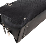 Christian Dior Stitching Leather Cannage Handbag