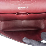 Chanel Quilted Lambskin Palladium Jumbo Double Flap Crossbody Bag