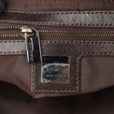 Fendi FF Monogram Baguette Buckle Handbag