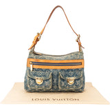 Louis Vuitton Denim Monogram Baggy PM Shoulder Bag