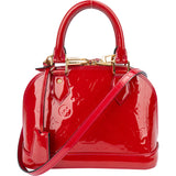 Louis Vuitton Pomme D´Amour Vernis Monogram Alma BB Handbag