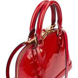 Louis Vuitton Pomme D´Amour Vernis Monogram Alma BB Handbag
