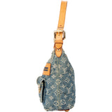 Louis Vuitton Denim Monogram Baggy PM Shoulder Bag