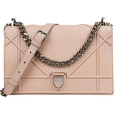 Christian Dior Leather Diorama Crossbody Flap Bag