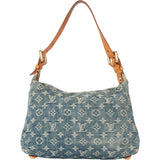 Louis Vuitton Denim Monogram Baggy PM Shoulder Bag