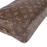 Louis Vuitton Canvas Monogram Trousse Toilette 28 Clutch