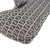 Fendi FF Monogram Baguette Buckle Shoulder Bag