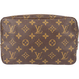 Louis Vuitton Canvas Monogram Trousse Toilette 23 Clutch