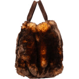 Prada Fur Optic Canapa Handbag