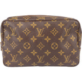Louis Vuitton Canvas Monogram Trousse Toilette 23 Clutch