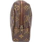Louis Vuitton Canvas Monogram Trousse Toilette 23 Clutch