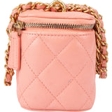 Chanel Quilted Lambskin Vanity CC Crossbody Bag