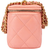Chanel Quilted Lambskin Vanity CC Crossbody Bag