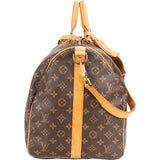 Louis Vuitton Canvas Monogram Keepall 55 Bandouliere