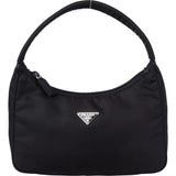 Prada Black Nylon Triangle Nylon Vintage Re-Edition Handbag