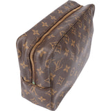 Louis Vuitton Canvas Monogram Trousse Toilette 28 Clutch