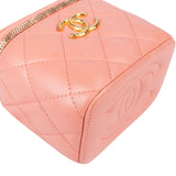 Chanel Quilted Lambskin Vanity CC Crossbody Bag