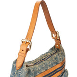 Louis Vuitton Denim Monogram Baggy PM Shoulder Bag