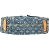 Louis Vuitton Denim Monogram Baggy PM Shoulder Bag