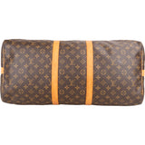 Louis Vuitton Canvas Monogram Keepall 55 Bandouliere