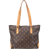 Louis Vuitton Canvas Monogram Cabas Piano Shoulder Bag