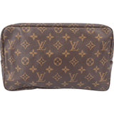 Louis Vuitton Canvas Monogram Trousse Toilette 28 Clutch