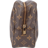 Louis Vuitton Canvas Monogram Trousse Toilette 28 Clutch