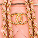 Chanel Quilted Lambskin Vanity CC Crossbody Bag