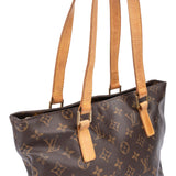 Louis Vuitton Canvas Monogram Cabas Piano Shoulder Bag