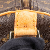 Louis Vuitton Canvas Monogram Keepall 55 Bandouliere