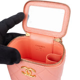 Chanel Quilted Lambskin Vanity CC Crossbody Bag