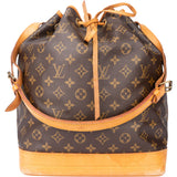Louis Vuitton Canvas Monogram Sac Noe Grande Shoulder Bag