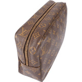 Louis Vuitton Canvas Monogram Trousse Toilette 28 Clutch