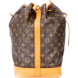 Louis Vuitton Canvas Monogram Sac Noe Grande Shoulder Bag