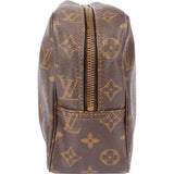 Louis Vuitton Canvas Monogram Trousse Toilette 28 Clutch