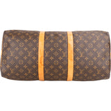 Louis Vuitton Canvas Monogram Keepall 50 Bandouliere