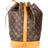 Louis Vuitton Canvas Monogram Sac Noe Grande Shoulder Bag