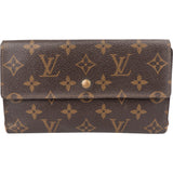 Louis Vuitton Canvas Monogram Sarah Wallet