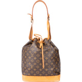 Louis Vuitton Canvas Monogram Sac Noe Grande Shoulder Bag