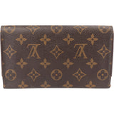 Louis Vuitton Canvas Monogram Sarah Wallet