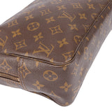 Louis Vuitton Canvas Monogram Trousse Toilette 28 Clutch