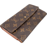 Louis Vuitton Canvas Monogram Sarah Wallet