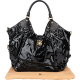 Louis Vuitton Patent Leather Mahina Surya XL Handbag