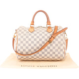 Louis Vuitton Damier Azur Monogram Speedy 30 Bandouliere