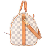 Louis Vuitton Damier Azur Monogram Speedy 30 Bandouliere