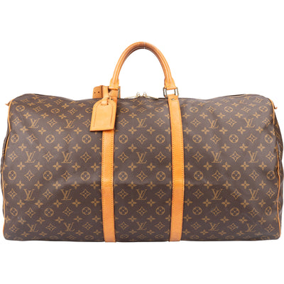 Louis Vuitton Canvas Monogram Keepall 60